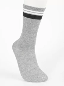 Мужские спортивные носки Oemen, PM485, СЕРЫЕ