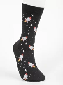 Мужские носки Oemen, PM156, рис. 156 ЧЕРНЫЕ