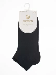 Женские носки без резинки Oemen, PW881-1, СИНИЕ