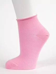 Женские носки без резинки Oemen, PW881-4, РОЗОВЫЕ