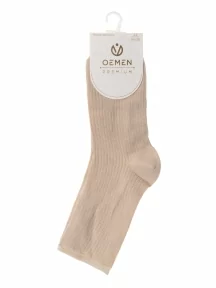 Женские носки Oemen, PW841, БЕЖЕВЫЕ