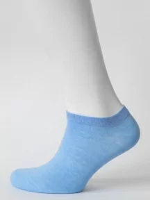 Мужские короткие носки Oemen, P001-5, ГОЛУБЫЕ