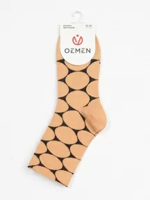 Женские носки Oemen, PW699-5, ОРАНЖЕВЫЕ