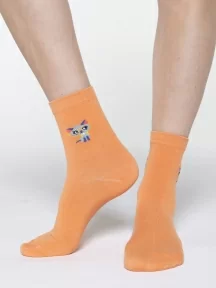 Женские носки Oemen, UC01, ОРАНЖЕВЫЕ