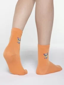 Женские носки Oemen, UC01, ОРАНЖЕВЫЕ