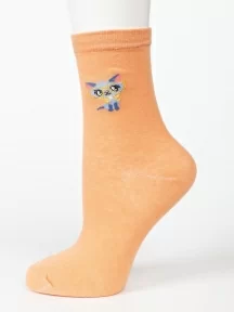 Женские носки Oemen, UC01, ОРАНЖЕВЫЕ