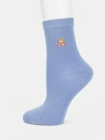 Женские носки Oemen, UC03, ГОЛУБЫЕ