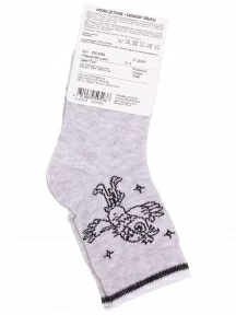 Детские носки Брестские (БЧК), 23С3053, рис. 1048, СВЕТЛО-СЕРЫЕ МЕЛАНЖ
