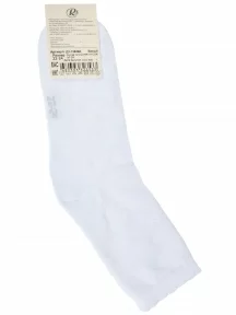 Детские носки RuSocks (Орудьевский трикотаж) БЕЛЫЕ (Д3-13829Д)