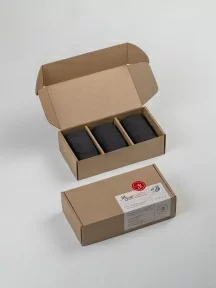 Набор из 3 пар мужских носков MSCLUB, 3-ПН-01, СЕРЫЕ