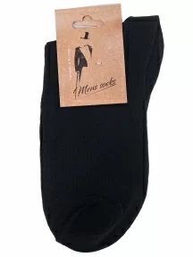 Мужские носки Альтаир, С45, ЧЕРНЫЕ со светло-серым