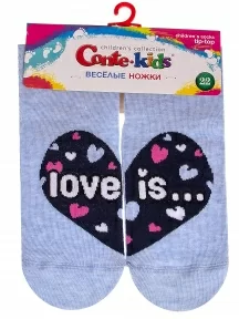 Детские носки Conte kids, 17С-10СП, рис. 279, СВЕТЛО-ГОЛУБЫЕ