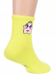 Детские спортивные носки Hobby Line, Ндх4366, САЛАТОВЫЕ