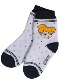 Детские махровые носки RuSocks (Орудьевский трикотаж), DIN-75, рис. d01, БЕЛЫЕ