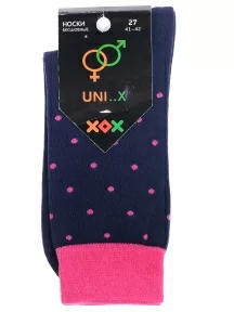 Носки unisex ХОХ FANTASY, XF-40, ТЕМНО-СИНИЕ