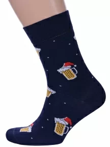 Мужские носки Брестские (БЧК), 20С2146, рис. 539 ТЕМНО-СИНИЕ