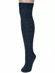 Женские гольфины RuSocks (Орудьевский трикотаж) ТЕМНО-СИНИЕ (Ж-156)