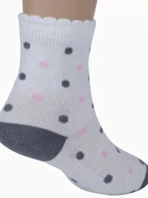 Детские носки RuSocks (Орудьевский трикотаж), Д3-13794, рис. 01, КРЕМОВО-СЕРЫЕ