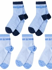 Комплект из 5 пар детских носков LORENZLine микс 4 (5-Л65)