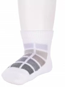 Детские носки Conte kids, 5С-11СП, рис. 217, БЕЛО-СЕРЫЕ