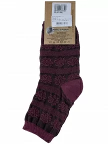 Женские носки Альтаир, С117, БОРДОВЫЕ