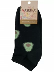 Женские носки VASILINA, 1С9289, ЧЕРНЫЕ