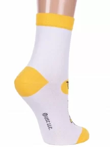 Женские носки серии Миньоны Брестские (БЧК), 20С1124, рис. 310, БЕЛЫЕ