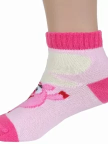 Детские короткие носки "Смешарики" Брестские (БЧК), 19С3094, рис. 245, БЛЕДНО-РОЗОВЫЕ (2)