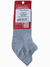 Женские носки "НАШЕ" Смоленской чулочной фабрики, 422С22, рис. 2, СЕРЫЕ МЕЛАНЖ №54-4