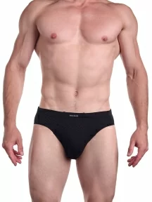 Мужские трусы-слипы из модала SERGIO DALLINI, SG2934-1, ЧЕРНЫЕ