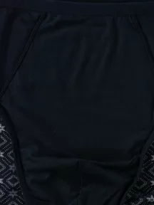 Мужские бамбуковые трусы-слипы SERGIO DALLINI, SG2932-1, ЧЕРНЫЕ