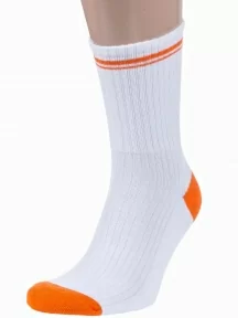 Мужские носки "Носкофф" (АЛСУ), НМ50, рис. 2884, ОРАНЖЕВЫЕ