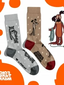 Носки St. Friday Socks Не выгнали, а гуляю (СМ1769-01)