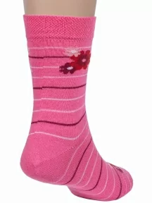 Комплект из 2 пар детских носков Брестские (БЧК), 2-14С3081, рис. 036, ТЕМНО-РОЗОВЫЕ