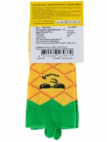 Детские носки Брестские (БЧК) рис. 267, ЯРКО-ЖЕЛТЫЕ (18С3086)
