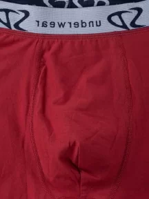Мужские трусы-боксеры SD (by Salvador Dali), SD2055-3, КРАСНЫЕ