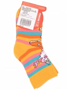 Детские махровые носки Брестские (БЧК), 14С3060, рис. 824, ТЕМНО-ЖЕЛТЫЕ