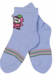 Детские махровые носки LORENZline, Л83, СИРЕНЕВЫЕ