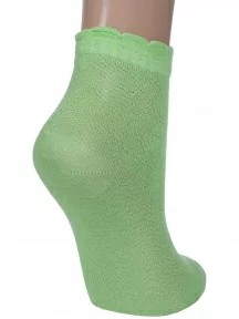 Детские носки из 100% хлопка LORENZline, Л56Д, САЛАТОВЫЕ
