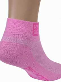 Детские носки с сеточкой RuSocks (Орудьевский трикотаж) РОЗОВЫЕ (Д-36)