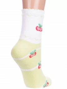 Детские махровые носки LORENZline, П3М, САЛАТОВЫЕ