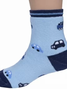 Детские махровые носки LORENZline, Л6, ГОЛУБЫЕ