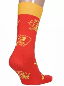 Мужские носки MSCLUB №5564, ВиМ-63Э, КРАСНЫЕ