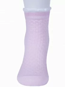 Детские носки "Борисоглебский трикотаж", 8С953, №102 СИРЕНЕВЫЕ