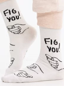 Носки unisex St. Friday Socks, 162-2/19, "Фига"