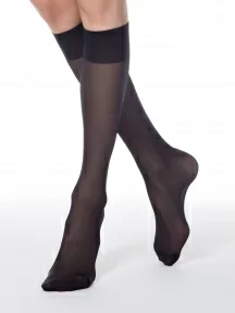 Женские гольфы Conte, 14С-57СП/Tension soft 40Г, Nero, черные