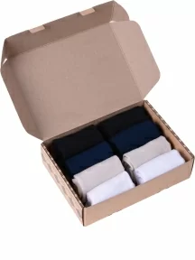 Набор из 8 пар женских бамбуковых носков (ТМ Grinston socks), PG-17D2-8, микс 2