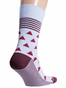 Мужские носки MSCLUB №М09, NM-93, ГОЛУБЫЕ