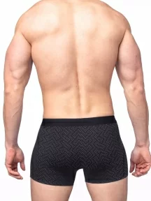 Мужские трусы-боксеры из модала Sergio Dallini, SG2925-1, ЧЕРНЫЕ