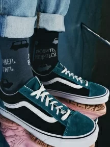 Носки unisex St. Friday Socks, 731-19, "Любить, веселиться, ненавидеть и мстить"